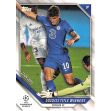 2020/21 Title Winners Chelsea FC - 2021-22 Topps UEFA Champions League No.81