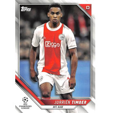 Timber Jurriën - 2021-22 Topps UEFA Champions League No.98