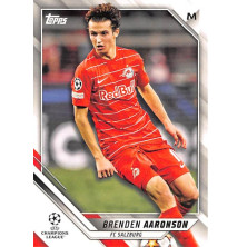 Aaronson Brenden - 2021-22 Topps UEFA Champions League No.122