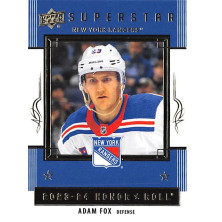 Fox Adam - 2023-24 Upper Deck Honor Roll No.5