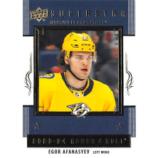 Afanasyev Egor - 2023-24 Upper Deck Honor Roll No.66