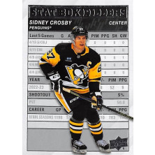Crosby Sidney - 2023-24 Upper Deck Stat Box Fillers No.12