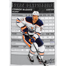 McDavid Connor - 2023-24 Upper Deck Stat Box Fillers No.21