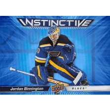Binnington Jordan - 2023-24 Upper Deck Instinctive No.15