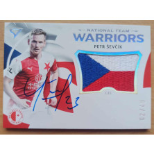 Ševčík Petr - 2020-21 SportZoo Fortuna:Liga National Team Warriors Auto Flag No.S-WR09 A3