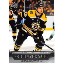 Koppanen Joona - 2023-24 Upper Deck Debut Dates No.16