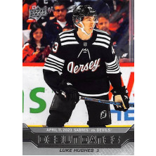 Hughes Luke - 2023-24 Upper Deck Debut Dates No.25
