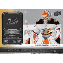 Dostál Lukáš - 2023-24 Upper Deck Rookie Retrospective No.3