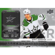Johnston Wyatt - 2023-24 Upper Deck Rookie Retrospective No.7