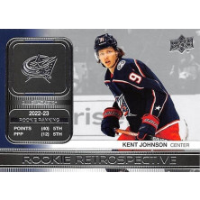 Johnson Kent - 2023-24 Upper Deck Rookie Retrospective No.10