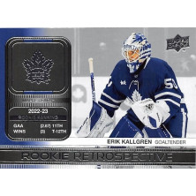 Kallgren Erik - 2023-24 Upper Deck Rookie Retrospective No.13