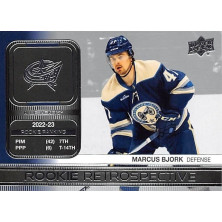 Bjork Marcus - 2023-24 Upper Deck Rookie Retrospective No.17