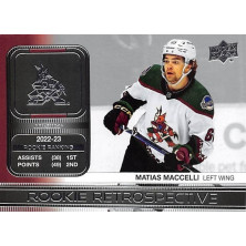 Maccelli Matias - 2023-24 Upper Deck Rookie Retrospective No.18