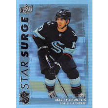 Beniers Matty - 2023-24 Upper Deck Star Surge No.26