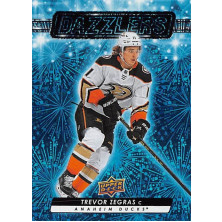 Zegras Trevor - 2023-24 Upper Deck Dazzlers Blue No.7