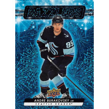 Burakovsky Andre - 2023-24 Upper Deck Dazzlers Blue No.18