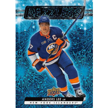 Lee Anders - 2023-24 Upper Deck Dazzlers Blue No.31
