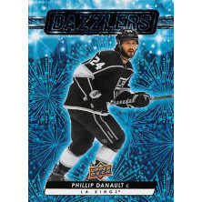 Danault Phillip - 2023-24 Upper Deck Dazzlers Blue No.34