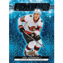 Sanderson Jake - 2023-24 Upper Deck Dazzlers Blue No.35