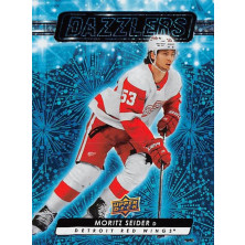 Seider Moritz - 2023-24 Upper Deck Dazzlers Blue No.50