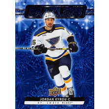 Kyrou Jordan - 2023-24 Upper Deck Dazzlers Blue No.52