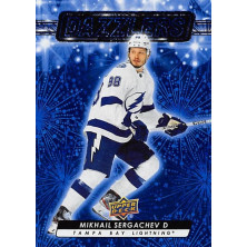 Sergachev Mikhail - 2023-24 Upper Deck Dazzlers Blue No.82