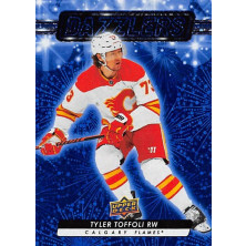 Toffoli Tyler - 2023-24 Upper Deck Dazzlers Blue No.84