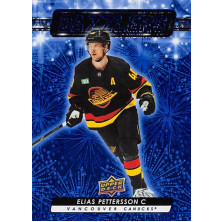 Pettersson Elias - 2023-24 Upper Deck Dazzlers Blue No.95