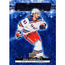 Zibanejad Mika - 2023-24 Upper Deck Dazzlers Blue No.98