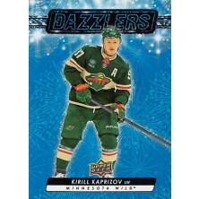 Kaprizov Kirill - 2023-24 Upper Deck Dazzlers Blue No.121