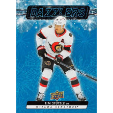 Stutzle Tim - 2023-24 Upper Deck Dazzlers Blue No.125