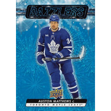 Matthews Auston - 2023-24 Upper Deck Dazzlers Blue No.144