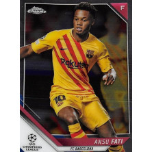Fati Ansu - 2021-22 Topps Chrome UCL No.29