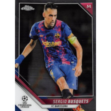 Busquets Sergio - 2021-22 Topps Chrome UCL No.42