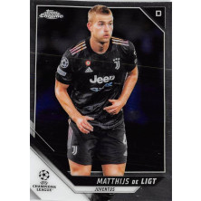 de Ligt Matthijs - 2021-22 Topps Chrome UCL No.61