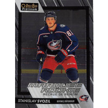 Svozil Stanislav - 2023-24 O-Pee-Chee Platinum Marquee Rookies No.209