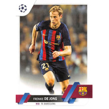de Jong Frenkie - 2022-23 Topps UEFA Club Competitions No.30