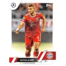 de Ligt Matthijs - 2022-23 Topps UEFA Club Competitions No.161