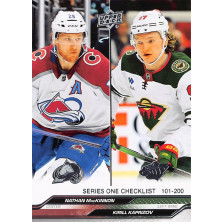 MacKinnon Nathan, Kaprizov Kirill - 2023-24 Upper Deck No.200