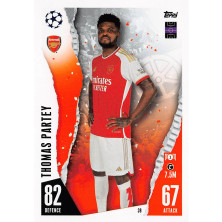 Partey Thomas - 2023-24 Topps Match Attax UCL No.39
