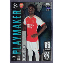 Saka Bukayo - 2023-24 Topps Match Attax UCL No.41