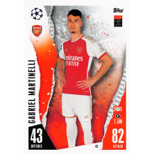 Martinelli Gabriel - 2023-24 Topps Match Attax UCL No.43