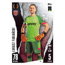 Fabiański Łukasz - 2023-24 Topps Match Attax UCL No.101