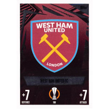 Znak West Ham United - 2023-24 Topps Match Attax UCL No.100
