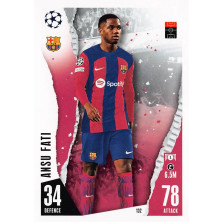 Fati Ansu - 2023-24 Topps Match Attax UCL No.132