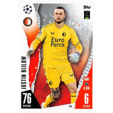 Bijlow Justin - 2023-24 Topps Match Attax UCL No.245