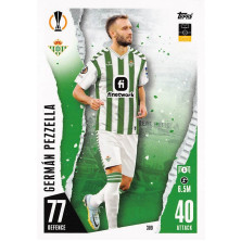 Pezzella Germán - 2023-24 Topps Match Attax UCL No.309