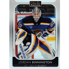 Binnington Jordan - 2021-22 O-Pee-Chee Platinum Rainbow No.50