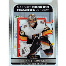 Thompson Logan - 2021-22 O-Pee-Chee Platinum Marquee Rookies Rainbow No.239