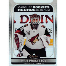 Prosvetov Ivan - 2021-22 O-Pee-Chee Platinum Marquee Rookies Rainbow No.254